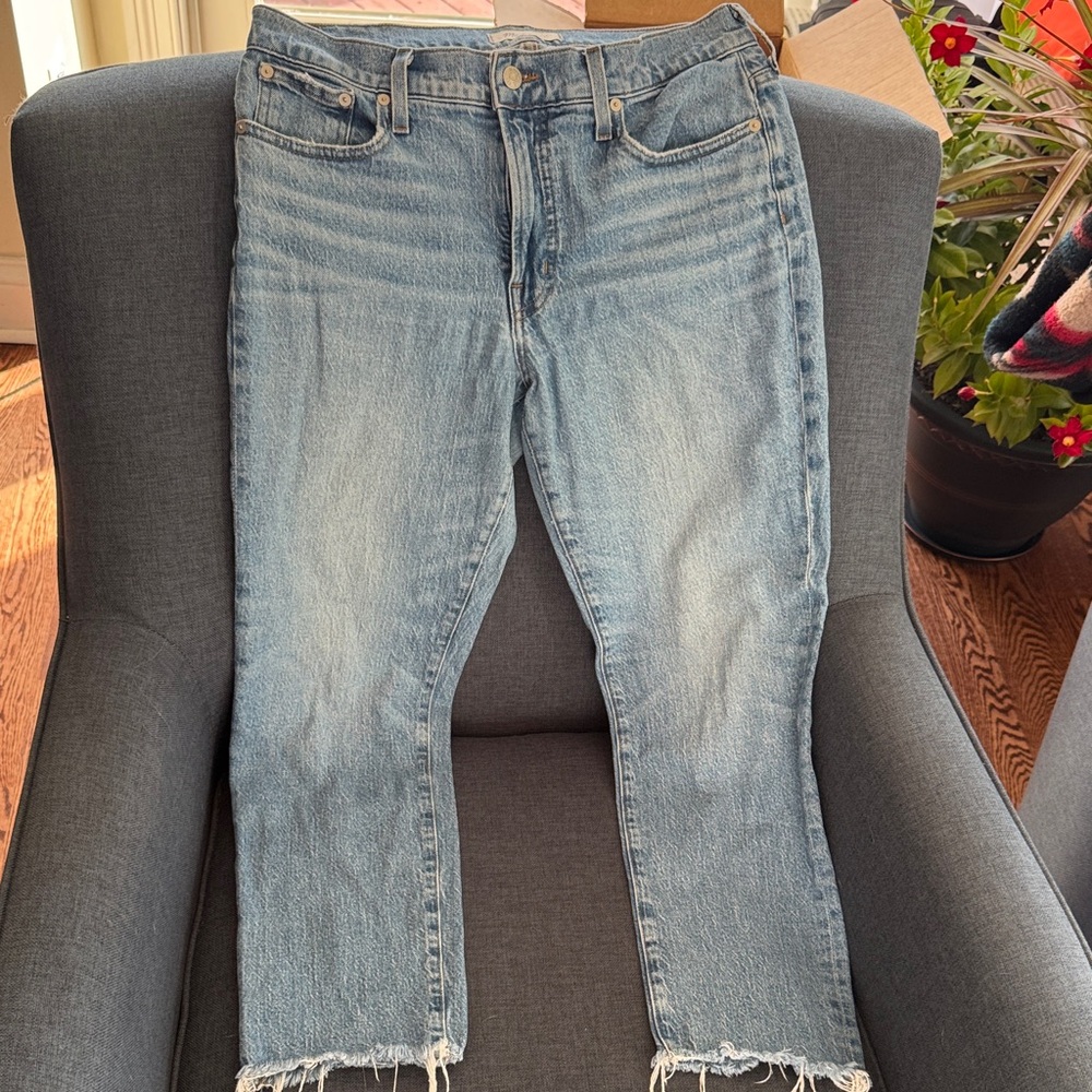 Madewell Light Blue Cropped Jeans size 29
